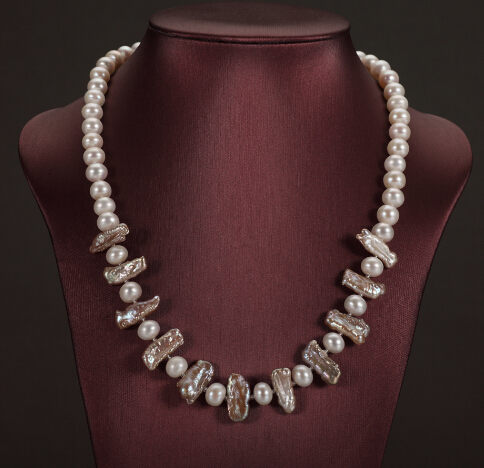 New FEIGE New Design Pearl Necklace Genuine natural 8-9mm Multicolor Pearl Choker Necklace 19inches Women Fashion style Pearl Jewelry
New FEIGE New Design Pearl Necklace Genuine natural 8-9mm Multicolor Pearl Choker Necklace 19inches Women Fashion style Pearl Jewelry