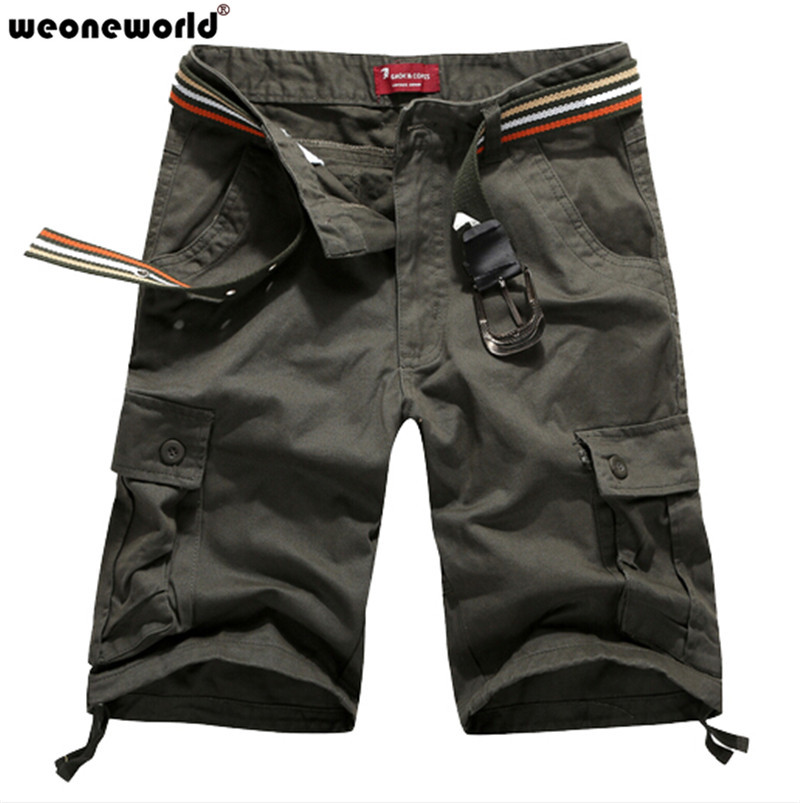 Wholesale-WEONEWORLD 2016 Hot Mens Cargo Shorts Cotton Multi Pocket Fashion Casual Short Pants Summer Man Bermuda Khaki Black Army Green
Wholesale-WEONEWORLD 2016 Hot Mens Cargo Shorts Cotton Multi Pocket Fashion Casual Short Pants Summer Man Bermuda Khaki Black Army Green