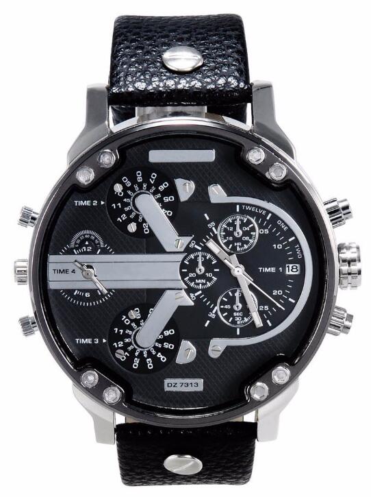 Fashion Brand 7313 Men's Big Case leather strap Quartz wrist Watch watches full logo, Dz 7313
Fashion Brand 7313 Men's Big Case leather strap Quartz wrist Watch watches full logo, Dz 7313