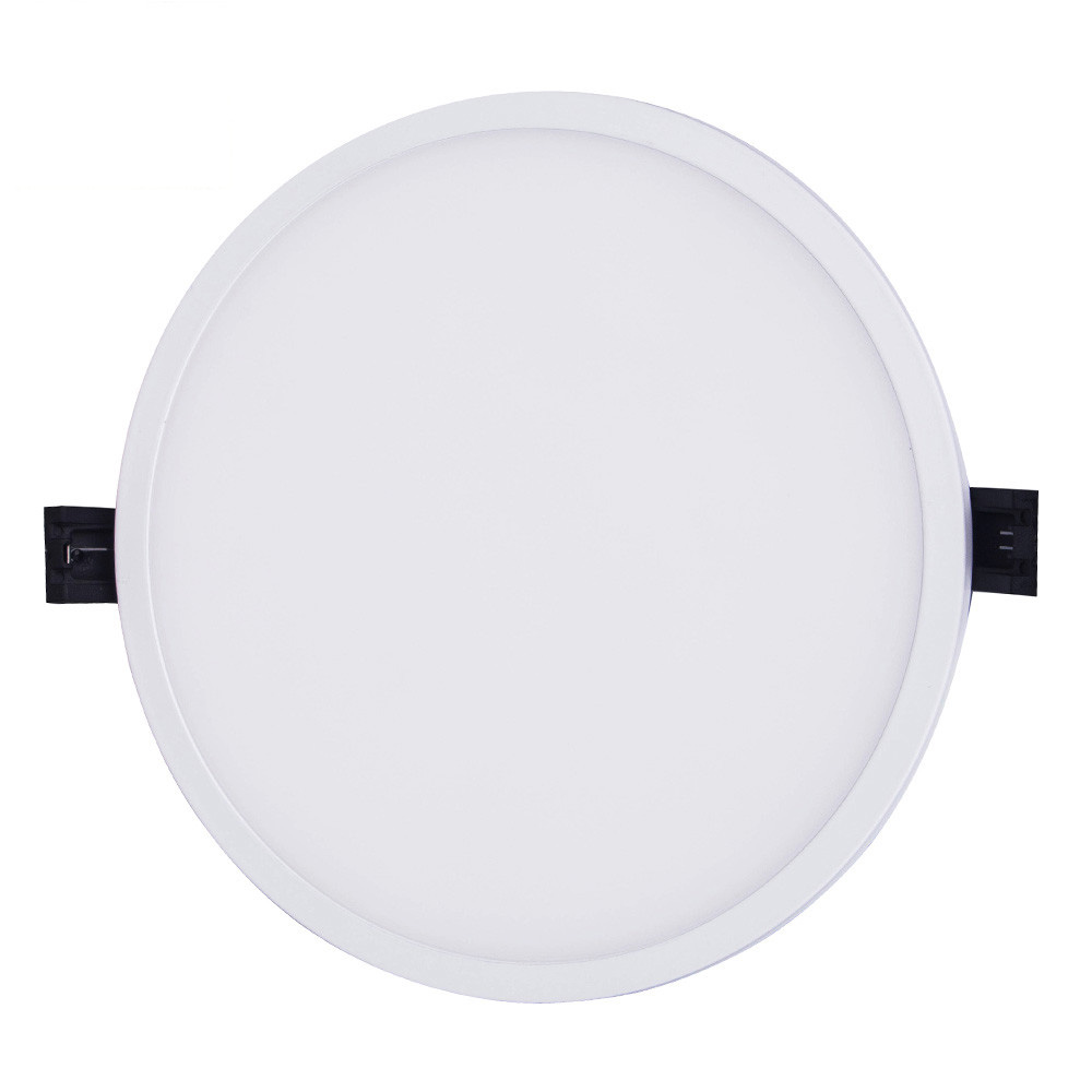 Integrate Led Recessed Downlights Round/Square LED Ceiling Recessed Light 5W 8W 16W 24W 32W Black Heat Radiator SMD 4014