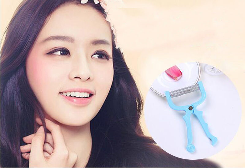 Beauty Epilator Handheld Face Hair Removal Threading Body Hair Removal Tools Depiladora Face Hair Remover Women Epilator ZA1899