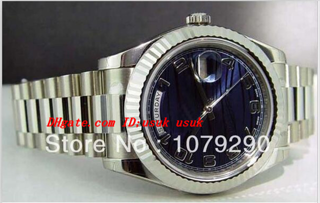 Top Quality Luxury Wristwatch 218239 Blue Arabic Dial Stainless Steel Bracelet Automatic Mens Men's Watch Watches
Top Quality Luxury Wristwatch 218239 Blue Arabic Dial Stainless Steel Bracelet Automatic Mens Men's Watch Watches
