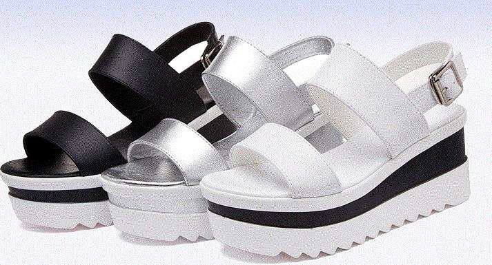 Platform Sandals Women Summer Shoes Soft Leather Casual Shoes Open Toe Gladiator wedges Trifle Mujer Women Shoes Flats.LX-017, Black
Platform Sandals Women Summer Shoes Soft Leather Casual Shoes Open Toe Gladiator wedges Trifle Mujer Women Shoes Flats.LX-017, Black