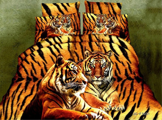 Wholesale- Home Textiles,yellow leopard tiger pattern 3D bedding sets 4Pcs of duvet cover bed sheet pillowcase queen size, As pic
Wholesale- Home Textiles,yellow leopard tiger pattern 3D bedding sets 4Pcs of duvet cover bed sheet pillowcase queen size, As pic