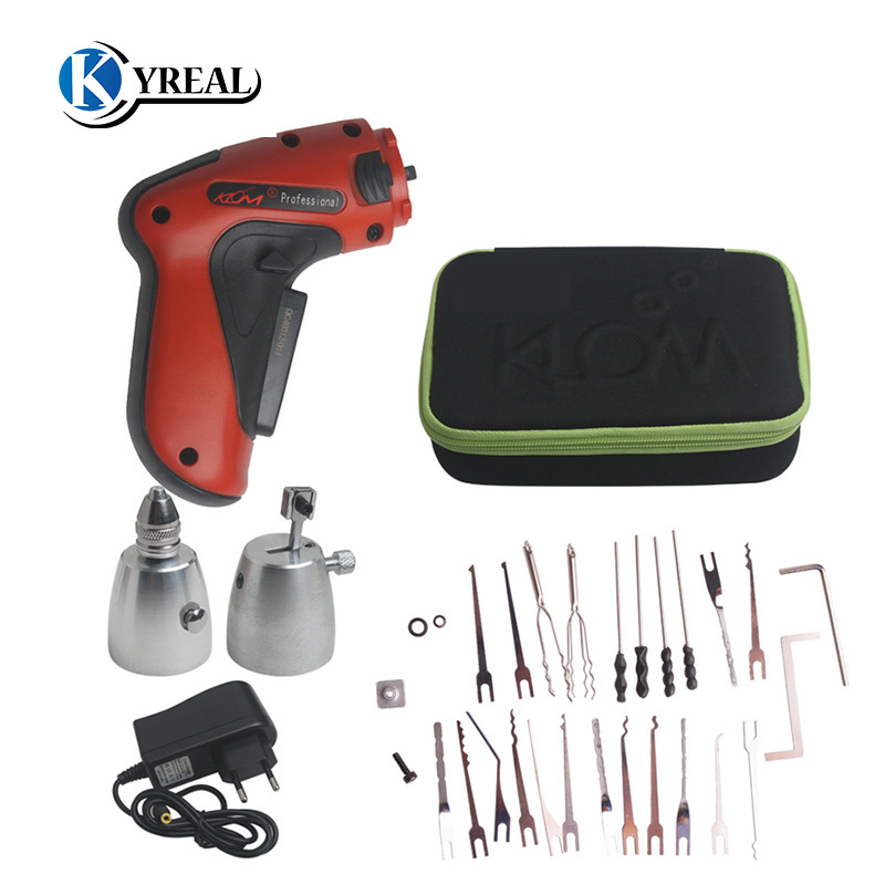 KLOM Cordless Electric Lock Pick Gun Auto Locking Picks Guns Lockpicking Set Locksmith Tools
KLOM Cordless Electric Lock Pick Gun Auto Locking Picks Guns Lockpicking Set Locksmith Tools