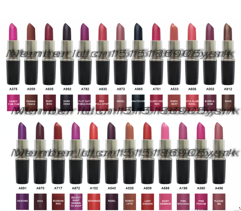 Free Shipping + High quality Hot MC brand Makeup Matte Lipstick 3G Long-lasting Lipstick. 18 color random mix color
Free Shipping + High quality Hot MC brand Makeup Matte Lipstick 3G Long-lasting Lipstick. 18 color random mix color