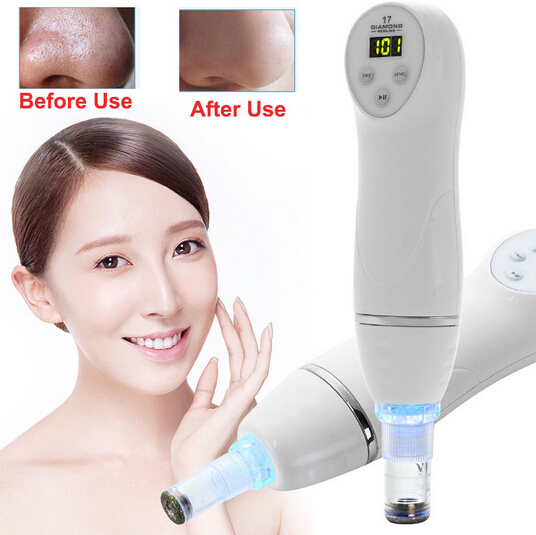 Microdermabrasion Machine Blackhead Removal Skin Peel Diamond Dermabrasion Facial Massage 100V-240V New Beauty Equipment For Free Shipping
