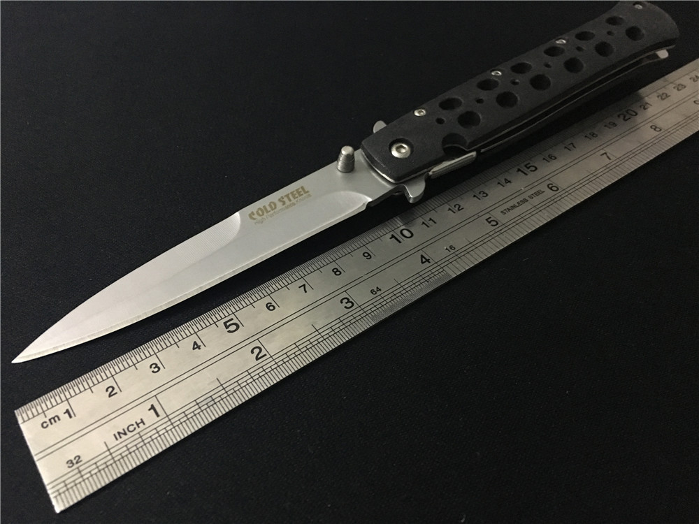 COLD STEEL Ti-Lite 26S Folding Knife 440C 55HRC ABS Steel Handle Tactical Camping Hunting Pocket EDC Tools
COLD STEEL Ti-Lite 26S Folding Knife 440C 55HRC ABS Steel Handle Tactical Camping Hunting Pocket EDC Tools