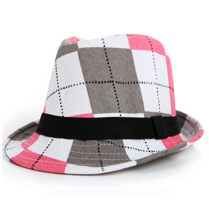 Kids Printing Jazz Hat With Ribbon Beach Print Plaid Bucket Hats Fashion Children Flower Fedora Trilby Cap For Boy And Girl, Blue&white plaid
Kids Printing Jazz Hat With Ribbon Beach Print Plaid Bucket Hats Fashion Children Flower Fedora Trilby Cap For Boy And Girl, Blue&white plaid