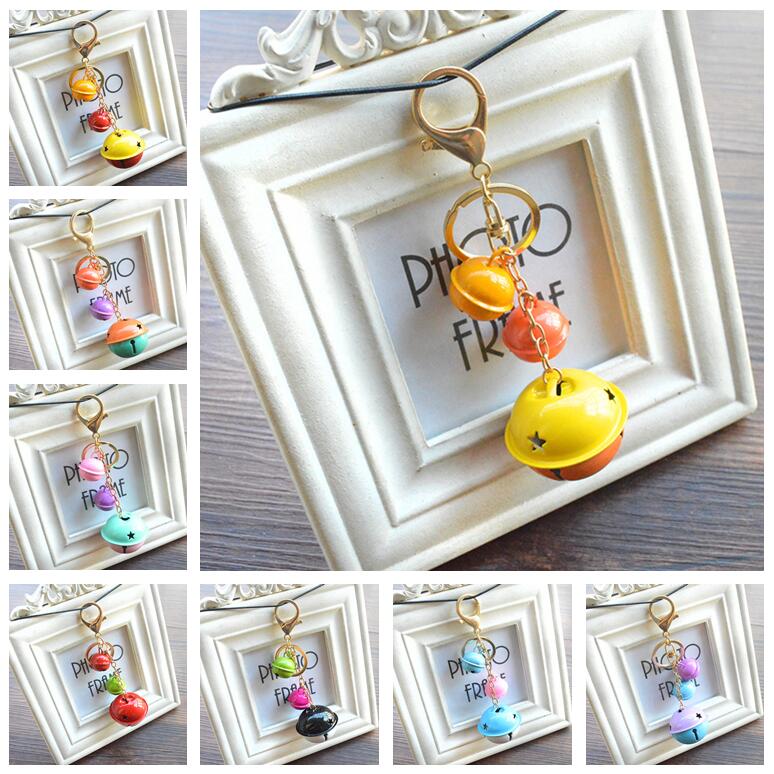 Brand new Candy color paint bells anti - theft mobile phone bag pendant key ring buckle KR312 Keychains mix order 20 pieces a lot
Brand new Candy color paint bells anti - theft mobile phone bag pendant key ring buckle KR312 Keychains mix order 20 pieces a lot