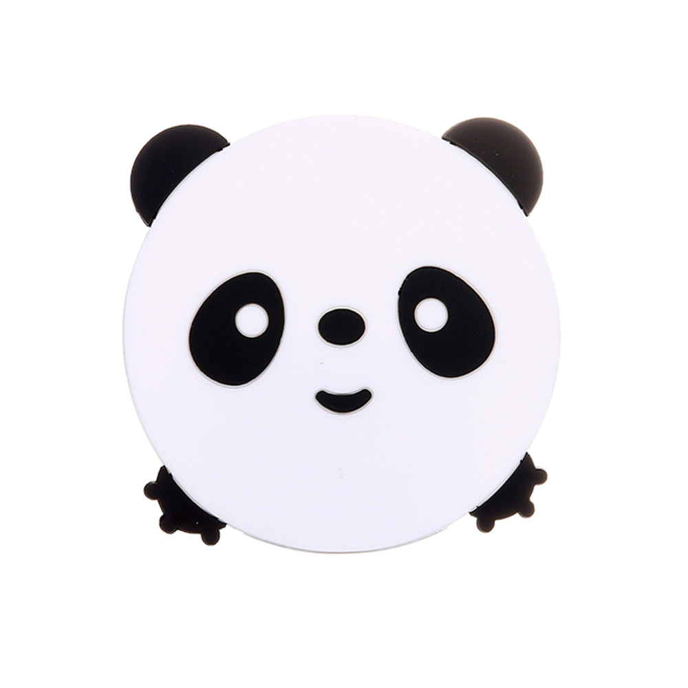 Wholesale- 1PC Animal Pattern Drinks Holder Mat Tableware Placemat Heat Resistant Pig/kitty/panda/ Frog Design Sale Mats & Pads