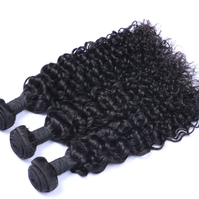 Afro Curly Brazilian Human Hair Weave Bundles Jerry Curl 100 Human Hair Extensions Double Drown Weft For Black Women