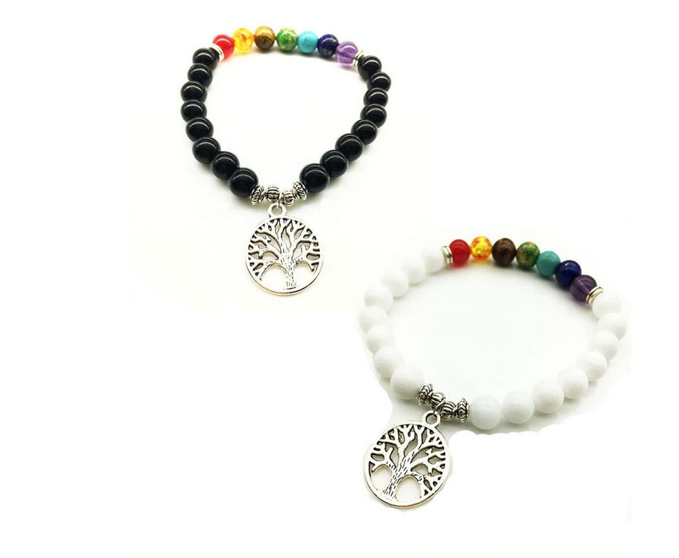 Natural Lava Stone Beads Charms Bracelets Anti-fatigue Volcanic Rock Men's Women's Fashion Diffuser Jewelry