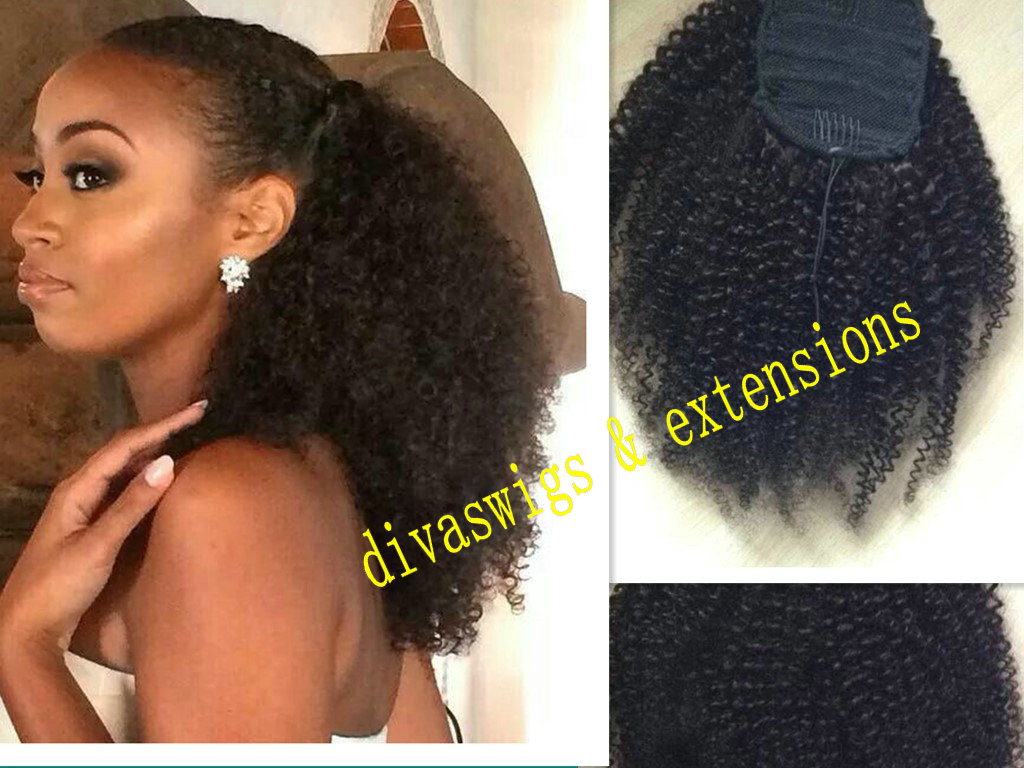 African american Clip in brown afro kinky curly virgin brazilian hair drawstring ponytail hairs extensions natural color 140g 160g
African american Clip in brown afro kinky curly virgin brazilian hair drawstring ponytail hairs extensions natural color 140g 160g