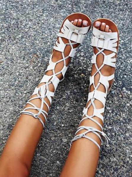 2017 new women knee high boots flat heel suede leather sandals booties cuts out booties dress shoes summer gladiator sandals boots woman, Multi
2017 new women knee high boots flat heel suede leather sandals booties cuts out booties dress shoes summer gladiator sandals boots woman, Multi