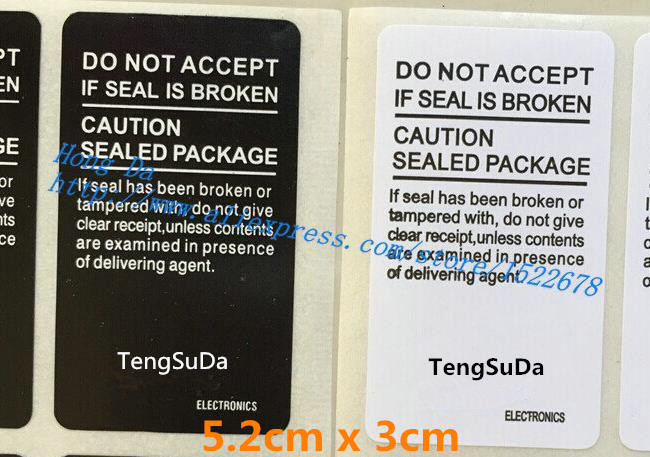 1000pcs/lot 5.2CM *3.0CM Seal Label Sticker For SAMSUNG Galaxy S4 S5 S6 7 Note 5 J1 A3 Phone Package box sealing strip
1000pcs/lot 5.2CM *3.0CM Seal Label Sticker For SAMSUNG Galaxy S4 S5 S6 7 Note 5 J1 A3 Phone Package box sealing strip