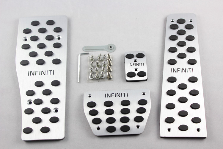Accessory For Infiniti EX/FX/G37/M25/Q50/Q60/Q60S/Q70/Q70L/QX50/QX70 Accelerator Fuel Brake Foot Rest Pedal Plate Sticker
Accessory For Infiniti EX/FX/G37/M25/Q50/Q60/Q60S/Q70/Q70L/QX50/QX70 Accelerator Fuel Brake Foot Rest Pedal Plate Sticker