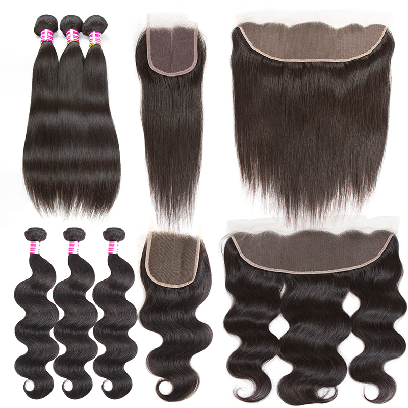 30 34 Inches Human Remy Hair Bundles With Lace Frontal Closure Straight Body Deep Water Loose Wave Jerry Kinky Curly Brazilian Virgin 3 4 Weave Weft Extension 10A Grade, Deep wave
30 34 Inches Human Remy Hair Bundles With Lace Frontal Closure Straight Body Deep Water Loose Wave Jerry Kinky Curly Brazilian Virgin 3 4 Weave Weft Extension 10A Grade, Deep wave