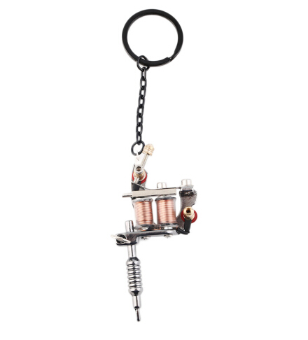 Mini portable tattoo machine tattoo tools bottle opener/key chain Handicraft collections easy to use free shipping