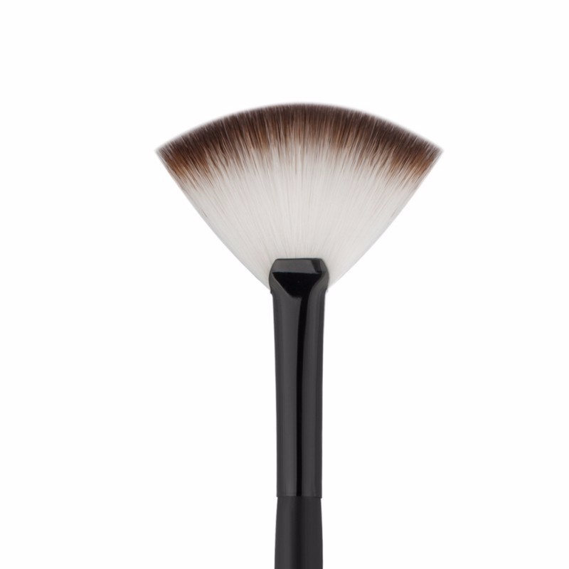 Fan-shaped Makeup Brush Portable Slim Professional Foundation Powder Makeup Brush fast shipping F20171074