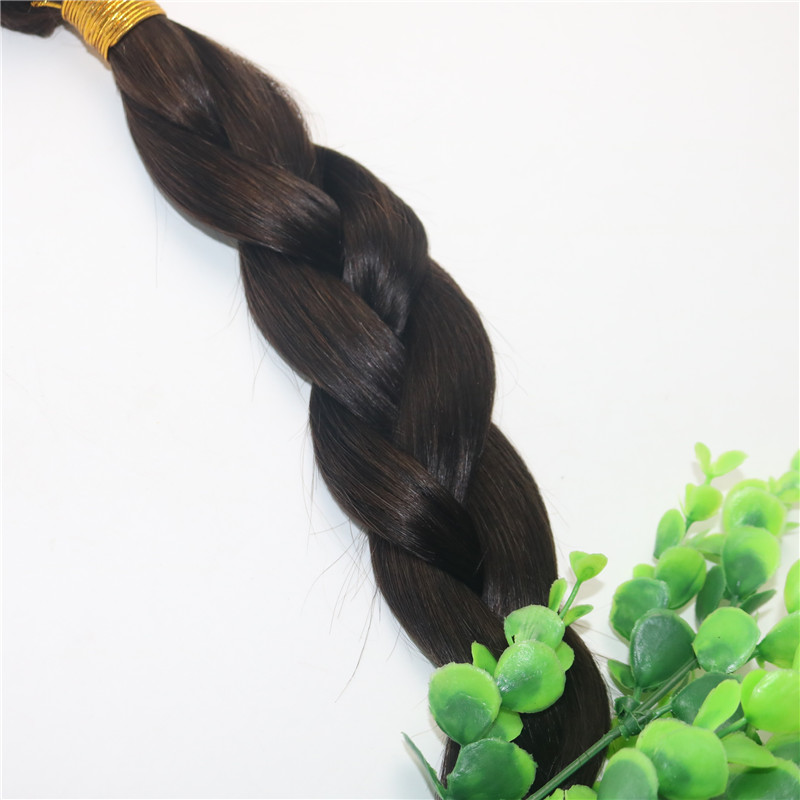 8A Darkest Brown 2# Brazilian Hair Bundles 10-30 Human Hair Extensions Double Drown Straight Hair Weaves Free Fast Shipping