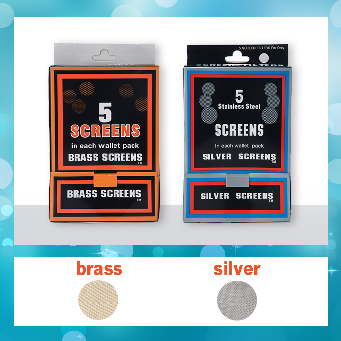 Retail Silver Stainless Steel Smoking Pipe Screen or Brass Screen Tobacco Smoke Pipe Screens For Tobacco Wholesale at Mr-Dabs
Retail Silver Stainless Steel Smoking Pipe Screen or Brass Screen Tobacco Smoke Pipe Screens For Tobacco Wholesale at Mr-Dabs
