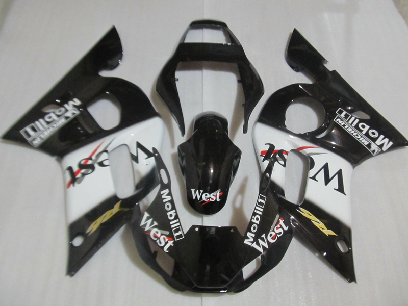 High quality fairing kit for Yamaha YZF R6 98 99 00 01 02 white black fairings set YZFR6 1998-2002 OT13, Same as picture
High quality fairing kit for Yamaha YZF R6 98 99 00 01 02 white black fairings set YZFR6 1998-2002 OT13, Same as picture