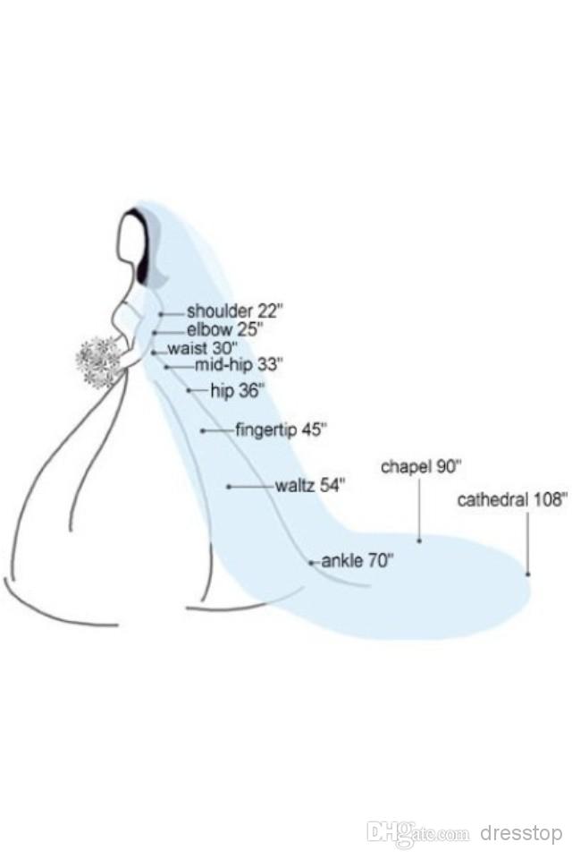 Luxury Custom Made One Layer 4M Long Wedding Veils With Appliqued Edge Tulle Cathedral Bridal Veil With Comb For Bridal