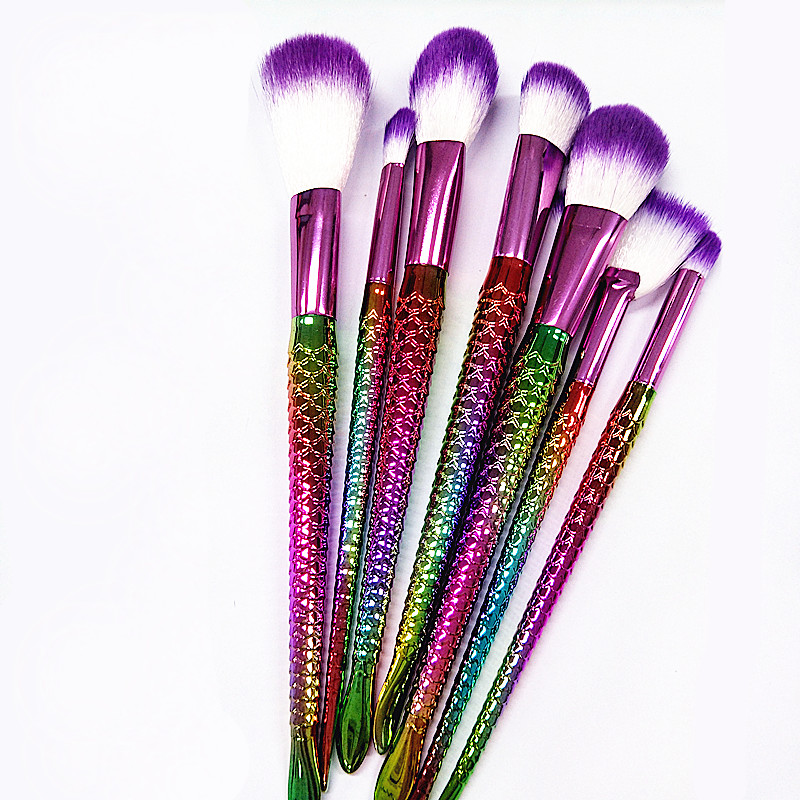7Pcs/Lot Makeup Brushes Set Professional Lip Powder Eyeshadow Cosmetic Tools Rainbow Colorful Drop Free Shipping
7Pcs/Lot Makeup Brushes Set Professional Lip Powder Eyeshadow Cosmetic Tools Rainbow Colorful Drop Free Shipping