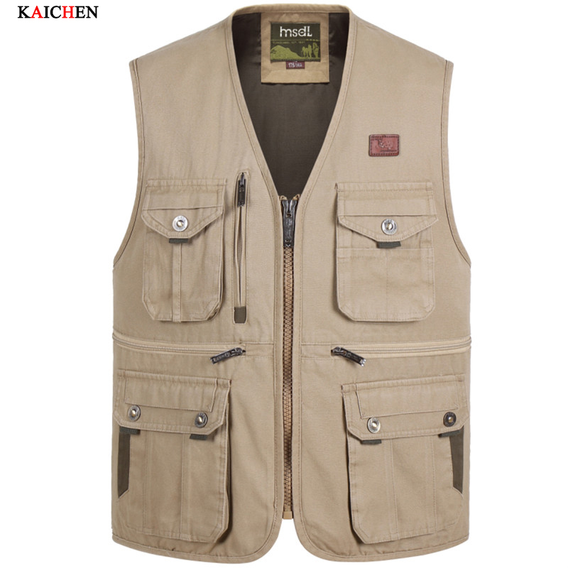 Wholesale- New Men's Photographer Vest Multi-Pockets Cheap Vests Shooting Waistcoat Vest Walking Travel Vest XL-4XL
Wholesale- New Men's Photographer Vest Multi-Pockets Cheap Vests Shooting Waistcoat Vest Walking Travel Vest XL-4XL