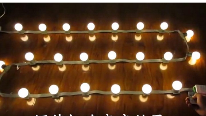 LED 3M 18bulbs DC 24V low-voltage String lights Marquee outdoor waterproof light bulb e27 led bulbs