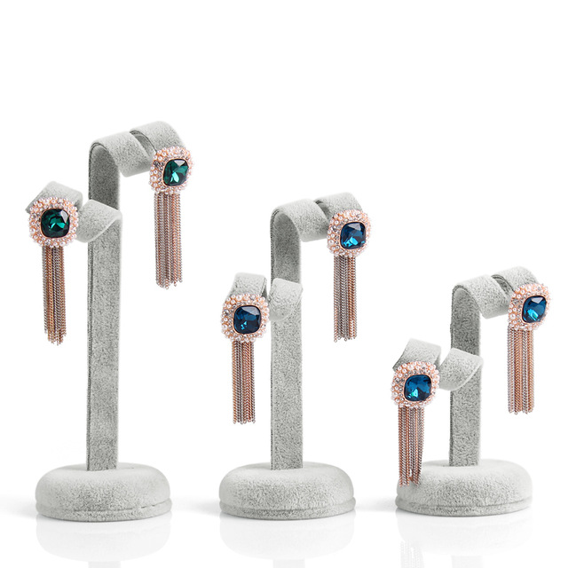 High Quality 1 Set 3 Pcs Earring Stand Ear Stud Holder Earring Pendants Jewelry Display Decoration Shelf Showcase, Black
High Quality 1 Set 3 Pcs Earring Stand Ear Stud Holder Earring Pendants Jewelry Display Decoration Shelf Showcase, Black