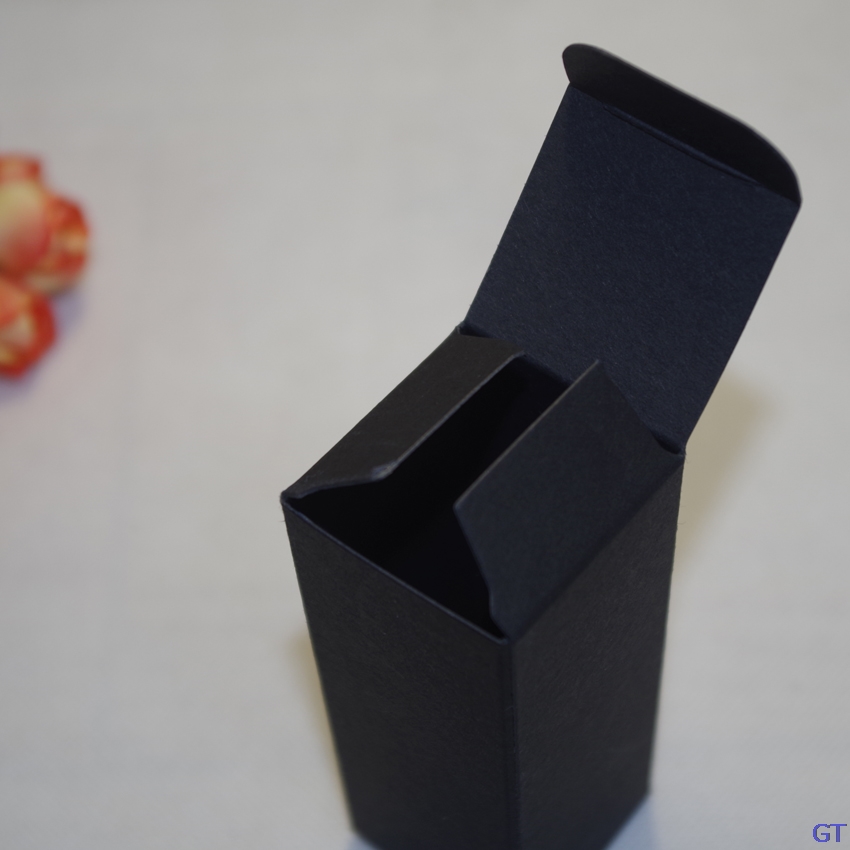 100pcs/lot 2x2x12cm Black Kraft paper packaging box for LIP Balm Perfume sample bottle Lipstick tube DIY GIft packaging boxes
100pcs/lot 2x2x12cm Black Kraft paper packaging box for LIP Balm Perfume sample bottle Lipstick tube DIY GIft packaging boxes