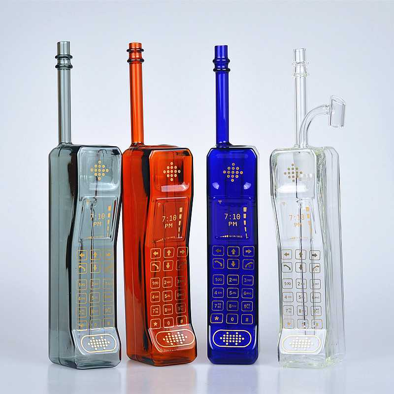 11.5" Mobile Phone Shape colorful glass bongs smoking water pipes recycler oil rigs dab bowl beaker bubbler perc 14mm
11.5" Mobile Phone Shape colorful glass bongs smoking water pipes recycler oil rigs dab bowl beaker bubbler perc 14mm