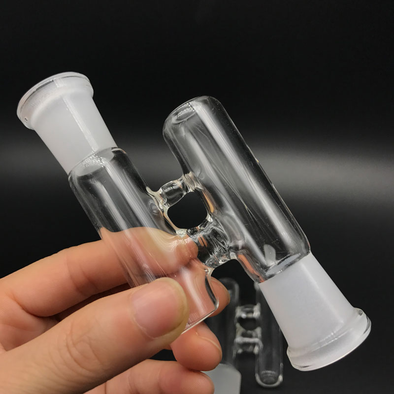 

2019 Glass Reclaim adapter Male/Female 14mm 18mm Joint Glass Reclaimer adapters Ash Catcher for Oil Rigs Glass Bong