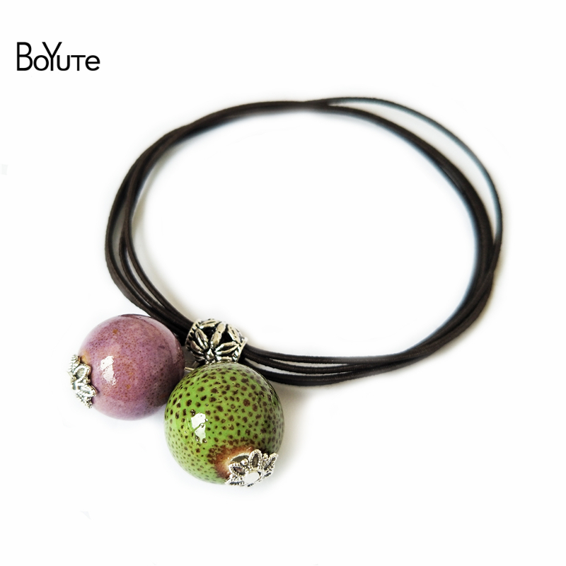 BoYuTe (5 Pieces/Lot) Vintage Style Antique Silver Plated Elastic Rope Ceramic Bead Charm Bracelet Fashion Women's Accessories
BoYuTe (5 Pieces/Lot) Vintage Style Antique Silver Plated Elastic Rope Ceramic Bead Charm Bracelet Fashion Women's Accessories