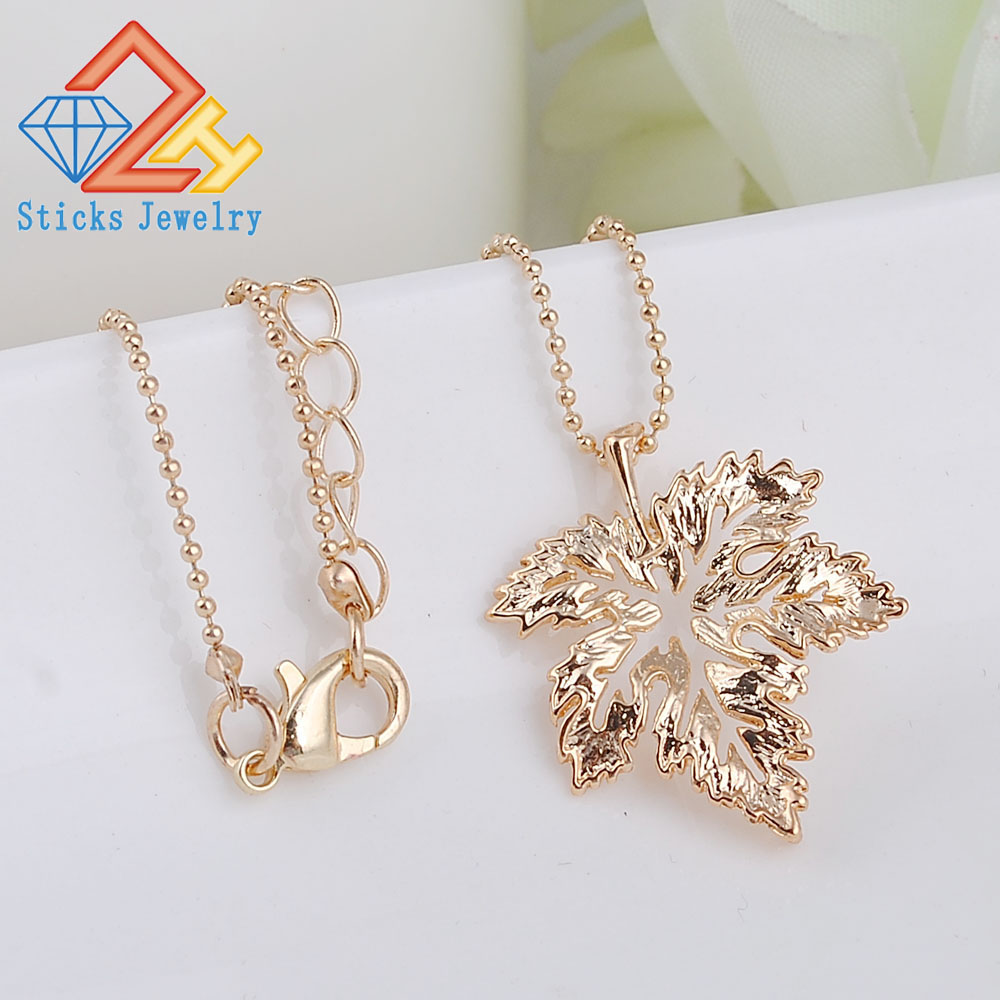 Cheap Costume Jewelry Gold Color Alloy Leaf Design Pendant Necklace 2017 New For Women
Cheap Costume Jewelry Gold Color Alloy Leaf Design Pendant Necklace 2017 New For Women