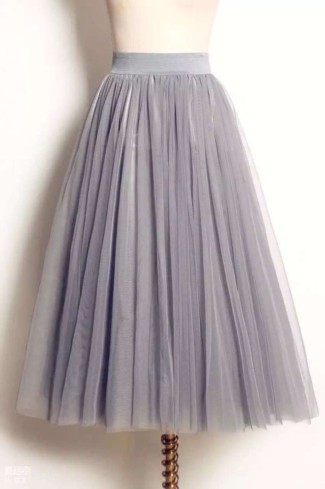 Han edition 2021 autumn winters pure color bust skirt gauze skirt bitter fleabane bitter fleabane skirt Support mixed batch