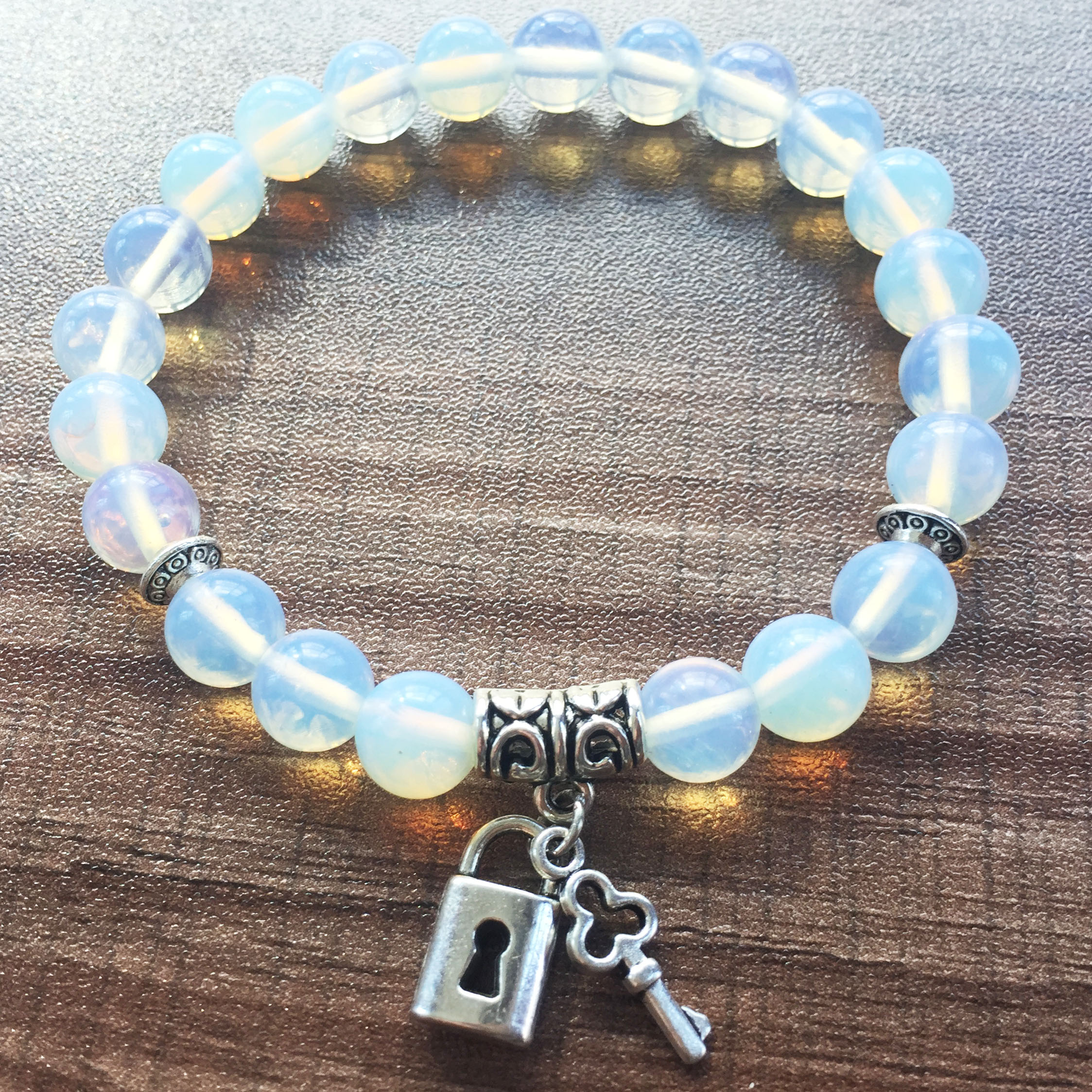 8MM Opal Bracelet L… - image