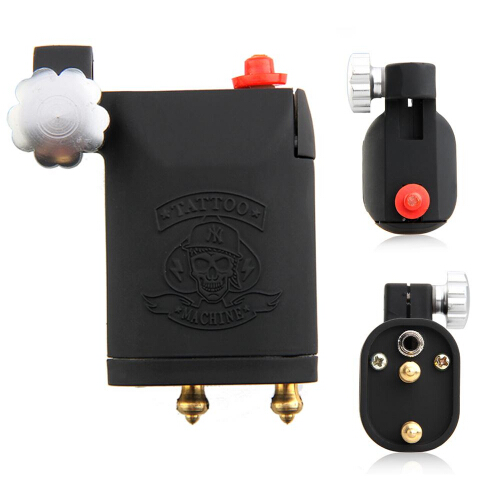 Brass high quality rotary tattoo machines shader tattoo machine gun black free shipping hot wholesale