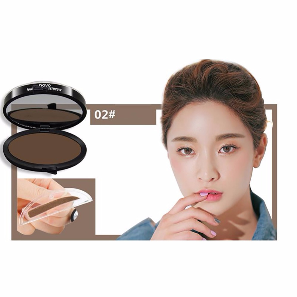 Newest 3 Color Eyebrow Enhancers Quick Makeup Eyebrow Stamp Seal Fashion convenience