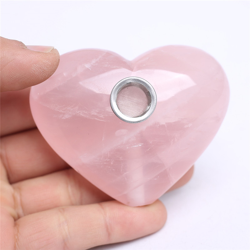 150-200g HJT Wholesale New Tumbled Crystal Heart Tobacco pipes Pink/Rose Quartz Crystal Smoking Pipes Free Shipping
150-200g HJT Wholesale New Tumbled Crystal Heart Tobacco pipes Pink/Rose Quartz Crystal Smoking Pipes Free Shipping