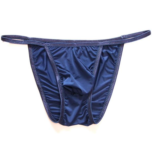 Men&#039;s sexy small briefs pants low waist transparent traceless milk wire ultra-thin ice silk men&#039;s T-underwear от DHgate WW