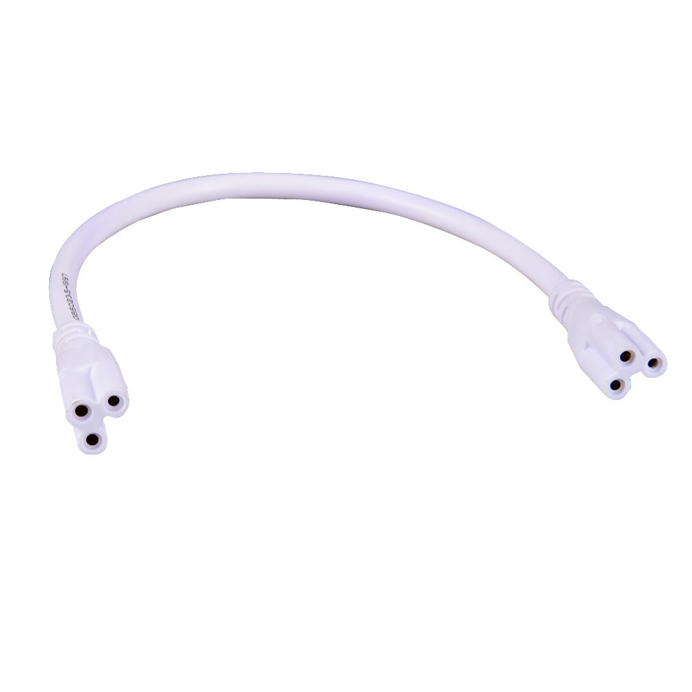 led accessory wire t8 t5 1ft 2ft 3ft 4ft 5ft Cable for Integrated T8 T5 led tubes lights Connector CE ROHS UL DLC cable cords Extension Power Plug No 