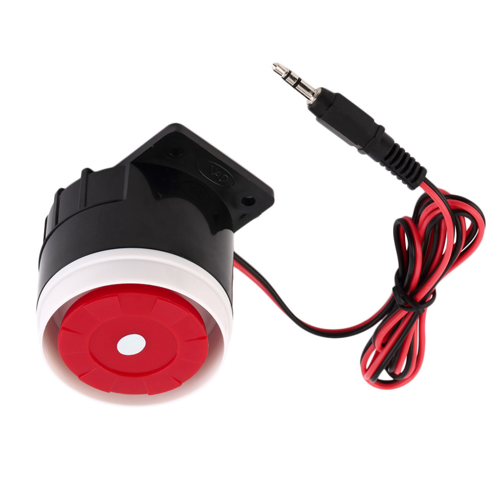 2017 Wired Alarm Strobe Sound Siren Home Security Protect System Flashing Light 120dB DC 12V New