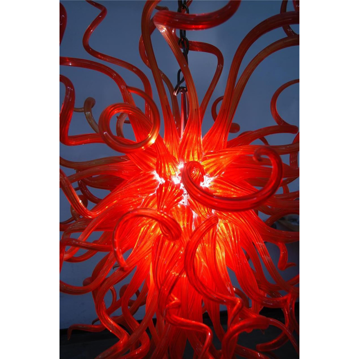 Elegant Hotel Decor Chihuly Style Red Glass Chandeliers Pure Red Blown Glass KTV Restarant Hotel Modern Chandelier Lighting
Elegant Hotel Decor Chihuly Style Red Glass Chandeliers Pure Red Blown Glass KTV Restarant Hotel Modern Chandelier Lighting