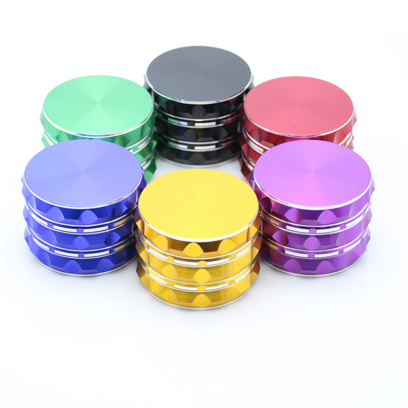 New Nice Creative 50MM 63MM Tobacco Grinder 4 Layer Metal Aluminum Crusher Smoking Hand Muller Herb Spice Pollen Herbal Grinder 62003 62004
New Nice Creative 50MM 63MM Tobacco Grinder 4 Layer Metal Aluminum Crusher Smoking Hand Muller Herb Spice Pollen Herbal Grinder 62003 62004