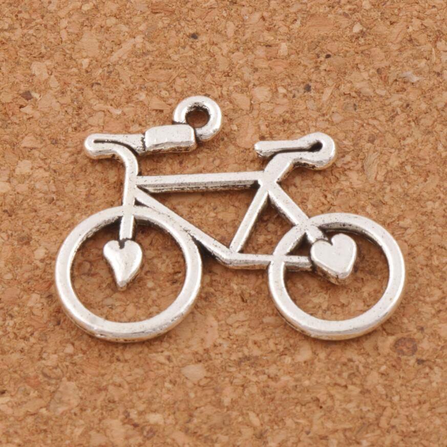 Open Heart Bike Bicycle Charms Pendants 100pcs/lot 30.6x23.3mm Antique Silver Fashion Jewelry DIY Fit Bracelets Necklace Earrings L264
Open Heart Bike Bicycle Charms Pendants 100pcs/lot 30.6x23.3mm Antique Silver Fashion Jewelry DIY Fit Bracelets Necklace Earrings L264