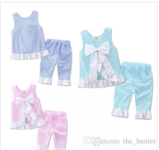 Girls Clothing Sets Summer Grid Outfits Big Bow Vest Pant Suit Kids Lattice T Shirts Shorts Tops Pants Trousers Baby Kids Clothes J14, As pictures
Girls Clothing Sets Summer Grid Outfits Big Bow Vest Pant Suit Kids Lattice T Shirts Shorts Tops Pants Trousers Baby Kids Clothes J14, As pictures