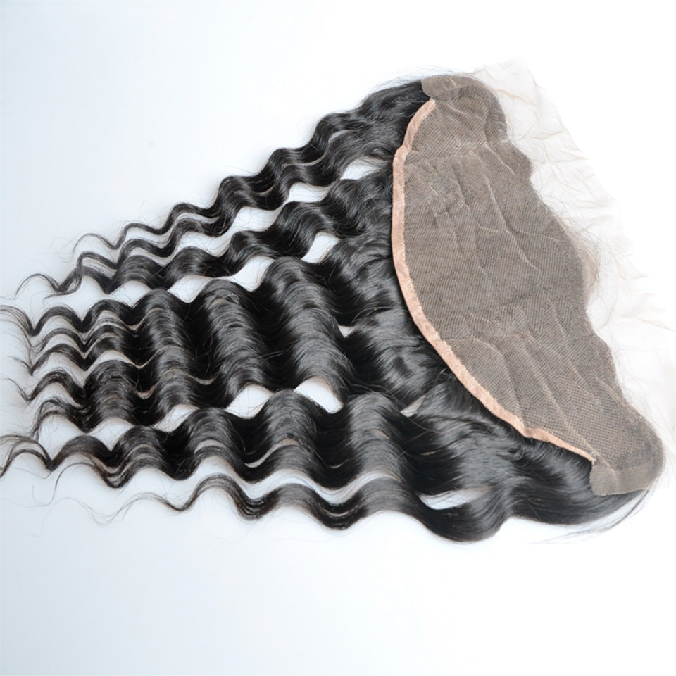 Brazilian Loose Deep 13x4 Lace Frontal Closures Free Part Full Lace Frontal 100% Unprocessed Malaysian Virgin Human Hair Closure, Natural color
Brazilian Loose Deep 13x4 Lace Frontal Closures Free Part Full Lace Frontal 100% Unprocessed Malaysian Virgin Human Hair Closure, Natural color